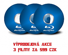 Blu-ray VPRODEJOV AKCE 3BD za 599K!