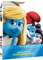 The Smurfs 2 3D + 2D Steelbook™ Limited Collector's Edition + Gift Steelbook's™ foil (Blu-ray 3D + Blu-ray)
