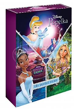 Princess and the Frog + Tangled + Cinderella Collection