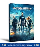 PODPOTE PEDOBJEDNVKOU STEELBOOK CAPTAIN AMERICA: Nvrat prvnho Avengera 3D + 2D (2BD) Sbratelsk limitovan edice + DREK flie na SteelBook (Blu-ray 3D)