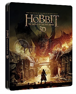 The Hobbit: The Battle of the Five Armies 3D + 2D Steelbook™ Limited Collector's Edition + Gift Steelbook's™ foil