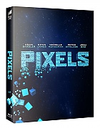 FAC #26 PIXELS FullSlip + Lenticular Magnet 3D + 2D Steelbook™ Limited Collector's Edition - numbered + Gift Steelbook's™ foil (Blu-ray 3D + Blu-ray)