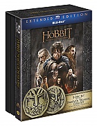The Hobbit: The Battle of the Five Armies DWARVEN TREASURE COIN SET 3D + 2D Collection Extended cut Limited Edition Gift Set