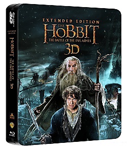 The Hobbit: The Battle of the Five Armies 3D Jumbo 3D + 2D Steelbook™ Extended cut Limited Collector's Edition