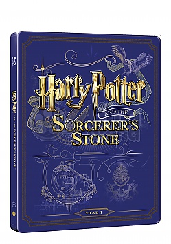 HARRY POTTER AND PHILOSOPHERS STONE Steelbook™ Limited Collector's Edition + Gift Steelbook's™ foil