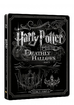 HARRY POTTER AND THE DEATHLY HALLOWS: PART 2 Steelbook™ Limited Collector's Edition + Gift Steelbook's™ foil