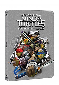 TEENAGE MUTANT NINJA TURTLES: Out of the Shadows 3D + 2D Steelbook™ Limited Collector's Edition + Gift Steelbook's™ foil