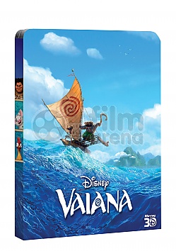 MOANA 3D + 2D Steelbook™ Limited Collector's Edition + Gift Steelbook's™ foil