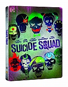 SUICIDE SQUAD 3D + 2D Steelbook™ Extended cut Limited Collector's Edition + Gift Steelbook's™ foil (Blu-ray 3D + 2 Blu-ray)