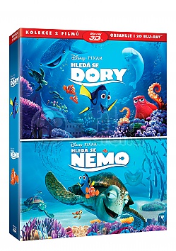 Finding Nemo + Finding Dory 3D + 2D Collection