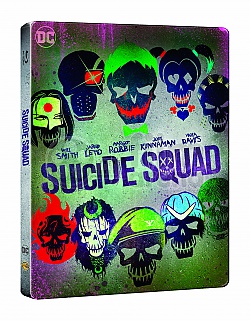 FAC #153 SUICIDE SQUAD Lenticular 3D FullSlip XL Edition 2 3D + 2D Steelbook™ Extended cut Limited Collector's Edition - numbered