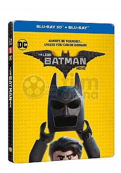 THE LEGO BATMAN MOVIE 3D + 2D Steelbook™ Limited Collector's Edition + Gift Steelbook's™ foil
