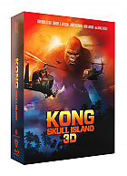 FAC #147 KONG: OSTROV LEBEK DOUBLE 3D LENTICULAR XL + Lentikulrn Magnet 3D + 2D Steelbook™ Limitovan sbratelsk edice - slovan (Blu-ray 3D + Blu-ray)
