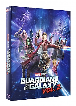 FAC #92 GUARDIANS OF THE GALAXY VOL. 2 Lenticular 3D FullSlip Edition #2 3D + 2D Steelbook™ Limited Collector's Edition - numbered