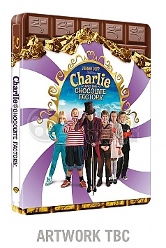 Charlie and the Chocolate Factory (minor defects) Steelbook™ Limited Collector's Edition + Gift Steelbook's™ foil