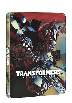 Transformers: The Last Knight 3D + 2D Steelbook™ Limited Collector's Edition + Gift Steelbook's™ foil