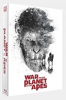 FAC #95 WAR FOR THE PLANET OF THE APES FULLSLIP XL Edition #3 3D + 2D Steelbook™ Limited Collector's Edition - numbered (4K Ultra HD + Blu-ray 3D + Blu-ray)