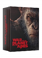 FAC #95 WAR FOR THE PLANET OF THE APES MANIACS Collector's BOX (featuring E1 + E2 + E3 + E5B) EDITION #4 WEA Exclusive 3D + 2D Steelbook™ Limited Collector's Edition - numbered (4K Ultra HD + 4 Blu-ray 3D + 4 Blu-ray)