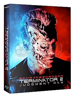 FAC #110 TERMINATOR 2: Judgment Day Double Lenticular 3D FullSlip XL EDITION #2 3D + 2D Steelbook™ Extended director's cut Digitally restored version Limited Collector's Edition - numbered
