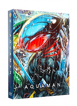 FAC #121 AQUAMAN Double Lenticular 3D FullSlip EDITION #3 Steelbook™ Limited Collector's Edition - numbered