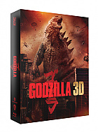 FAC #145 GODZILLA (2014) DOUBLE 3D LENTICULAR XL + LENTICULAR MAGNET 3D + 2D Steelbook™ Limited Collector's Edition - numbered (Blu-ray 3D + Blu-ray)