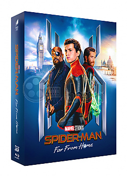 FAC #128 SPIDER-MAN: Far From Home FULLSLIP XL + LENTICULAR 3D MAGNET Edition #1 WEA Exclusive Steelbook™ Limited Collector's Edition - numbered