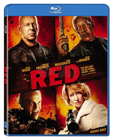 Red 2010 Movie, Bruce Willis, John Malkovich, Helen Mirren