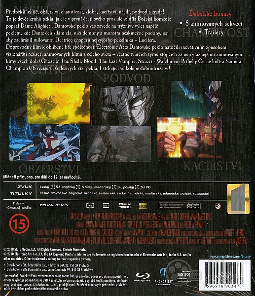 Dante's Inferno: An Animated Epic [Blu-ray] : Mark