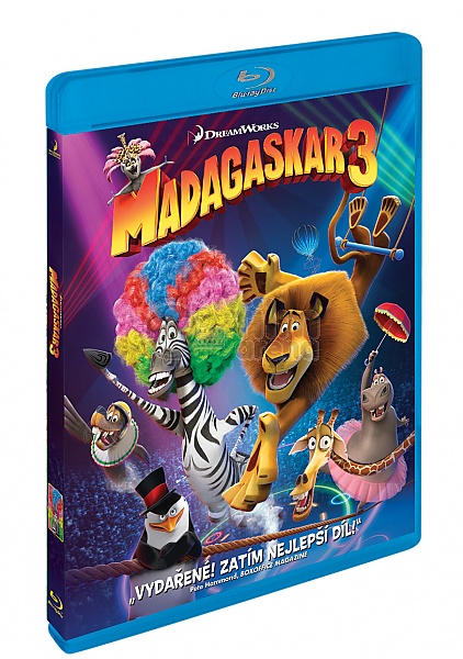 madagascar 3 dvd art