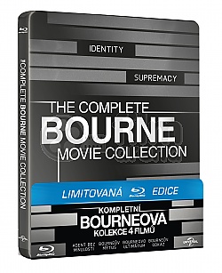 Bourne Quadrilogy 1 - 4  Steelbook™ Collection Limited Collector's Edition + Gift Steelbook's™ foil