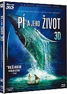PÍ A JEHO ŽIVOT 3D + 2D (Blu-ray 3D + Blu-ray)