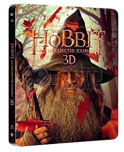 The Hobbit: An Unexpected Journey 3D + 2D Steelbook™ Limited Collector's Edition + Gift Steelbook's™ foil