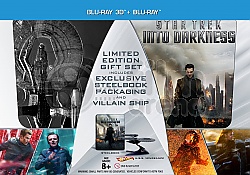 STAR TREK Into Darkness 3D + 2D Steelbook™ Limited Collector's Edition Gift Set