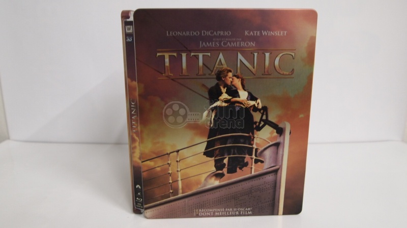 Titanic 3D + 2D French STEELBOOK without discs 3D + 2D (Blu-ray 3D + 3 Blu- ray)