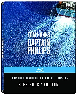 CAPTAIN PHILLIPS Steelbook&trade; Limited Collector's Edition + Gift Steelbook's&trade; foil