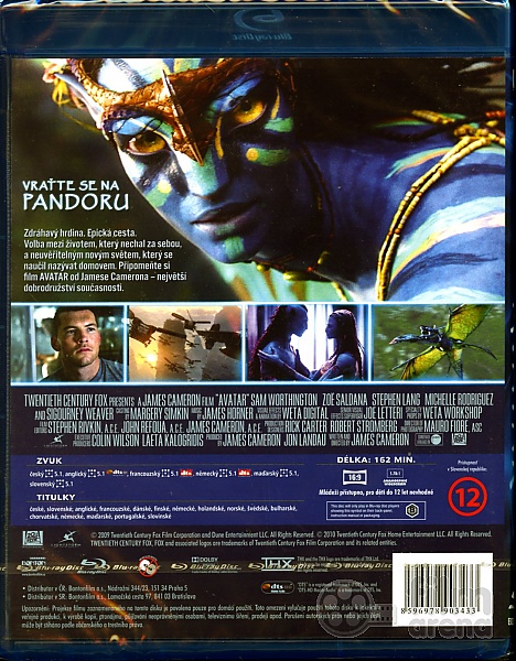 Ambient slaaf Groenten AVATAR 2 3D + 2D (Blu-ray 3D)