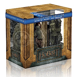 Hobbit: The Desolation Of Smaug 3D + 2D BookEnds + SteelBook 4BD