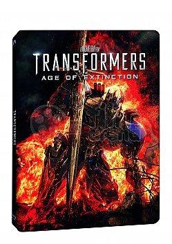 Transformers: Age of Extinction 3D + 2D Steelbook™ Limited Edition + Gift Steelbook's™ foil