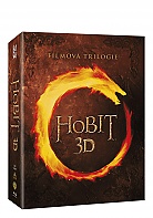 HOBIT Trilogie 1 - 3 3D + 2D Kolekce (6 Blu-ray 3D + 6 Blu-ray)