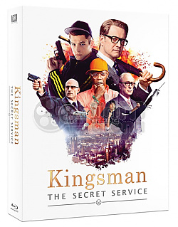 FAC #13 KINGSMAN: The Secret Service FULLSLIP + LENTICULAR MAGNET Steelbook™ Limited Collector's Edition - numbered + Gift Steelbook's™ foil