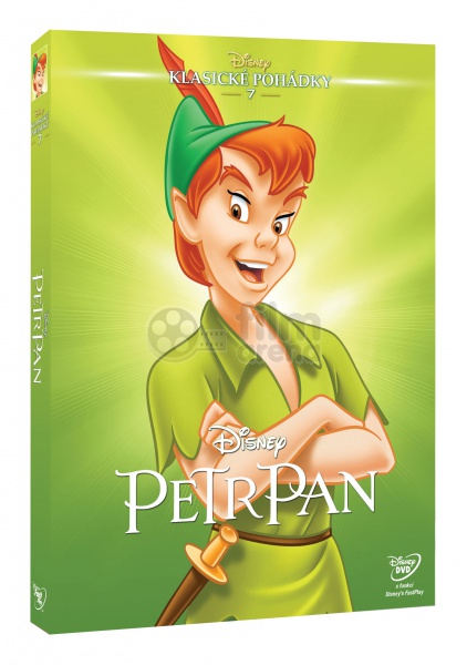 peter pan dvd cover