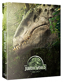 FAC #24 JURASSIC WORLD FullSlip + Lenticular Magnet 3D + 2D Steelbook™ Limited Collector's Edition - numbered + Gift Steelbook's™ foil