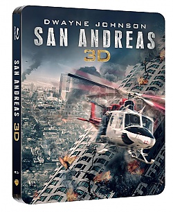 San Andreas  3D + 2D Steelbook™ Limited Collector's Edition + Gift Steelbook's™ foil