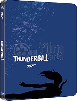 JAMES BOND 007 Sean Connery: THUNDERBALL QSlip Steelbook™ Limited Collector's Edition + Gift Steelbook's™ foil
