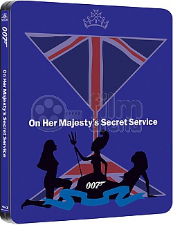 JAMES BOND 007 George Lazenby: ON HER MAJESTY'S SERVICE QSlip Steelbook™ Limited Collector's Edition + Gift Steelbook's™ foil