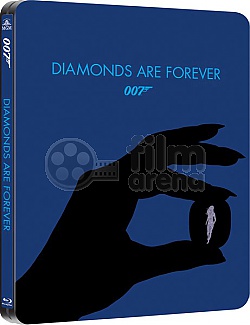 JAMES BOND 007 Sean Connery: DIAMONDS ARE FOREVER QSlip Steelbook™ Limited Collector's Edition + Gift Steelbook's™ foil