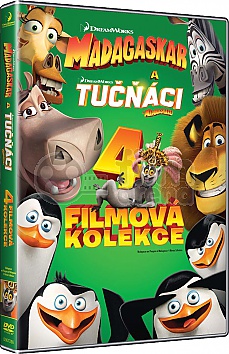 Collection Madagascar 1-3 + The Penguins of Madagascar Collection