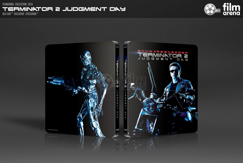 Terminator Salvation Lenticular Magnet cover Flip effect for Steelbook 