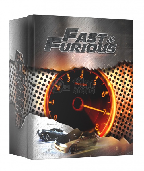 FAC #90 FAST AND FURIOUS 1 - 7 MANIACS COLLECTOR'S BOX Steelbook™ Collection  Limited Collector's Edition - numbered Gift Set + Gift Steelbook's™ foil (7  Blu-ray)