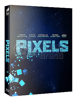 FAC #26 PIXELS FullSlip + Lenticular Magnet 3D + 2D Steelbook™ Limited Collector's Edition - numbered + Gift Steelbook's™ foil
